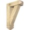 Ekena Millwork Traditional Arts and Crafts Rough Sawn Bracket w/ Offset Brace, Douglas Fir, 6"W x 18"D x 26"H BKT0604X18X26TRA03RDF - alternate 1